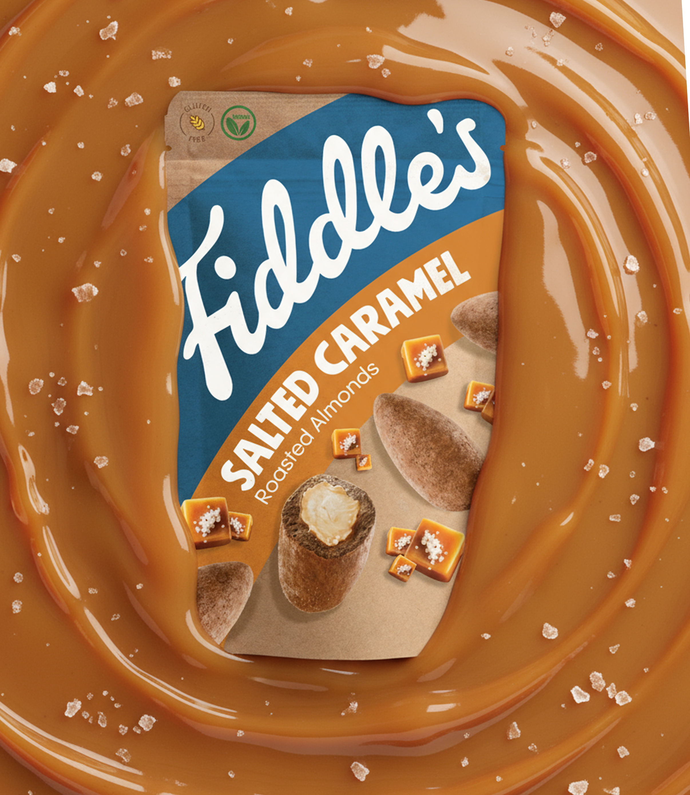 Roasted Almonds - Salted Caramel 70 G