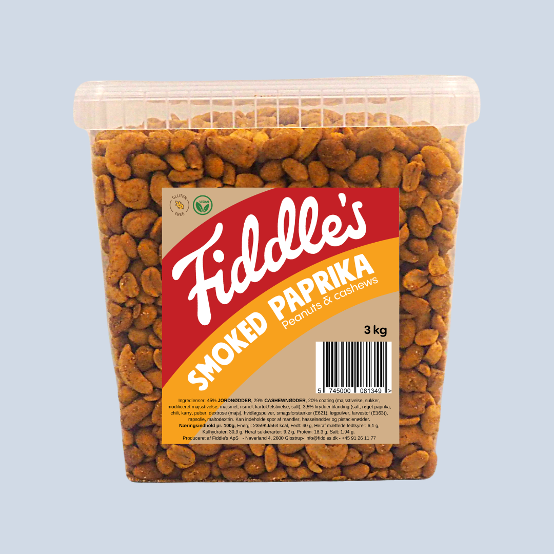 Peanuts & Cashews - Smoked Paprika 3 kg