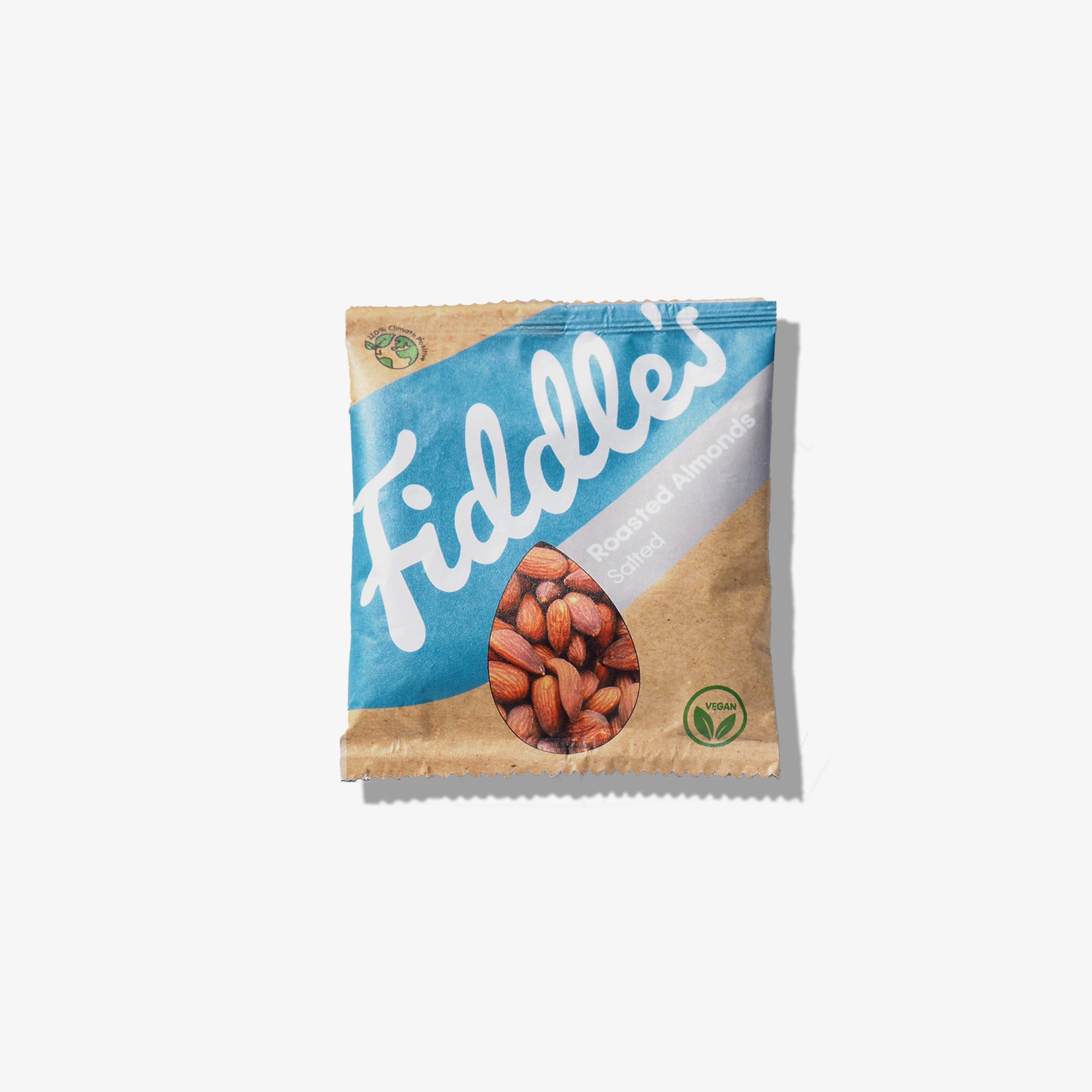 Roasted Almonds - Salted 16 gr - Fiddle's Snacks