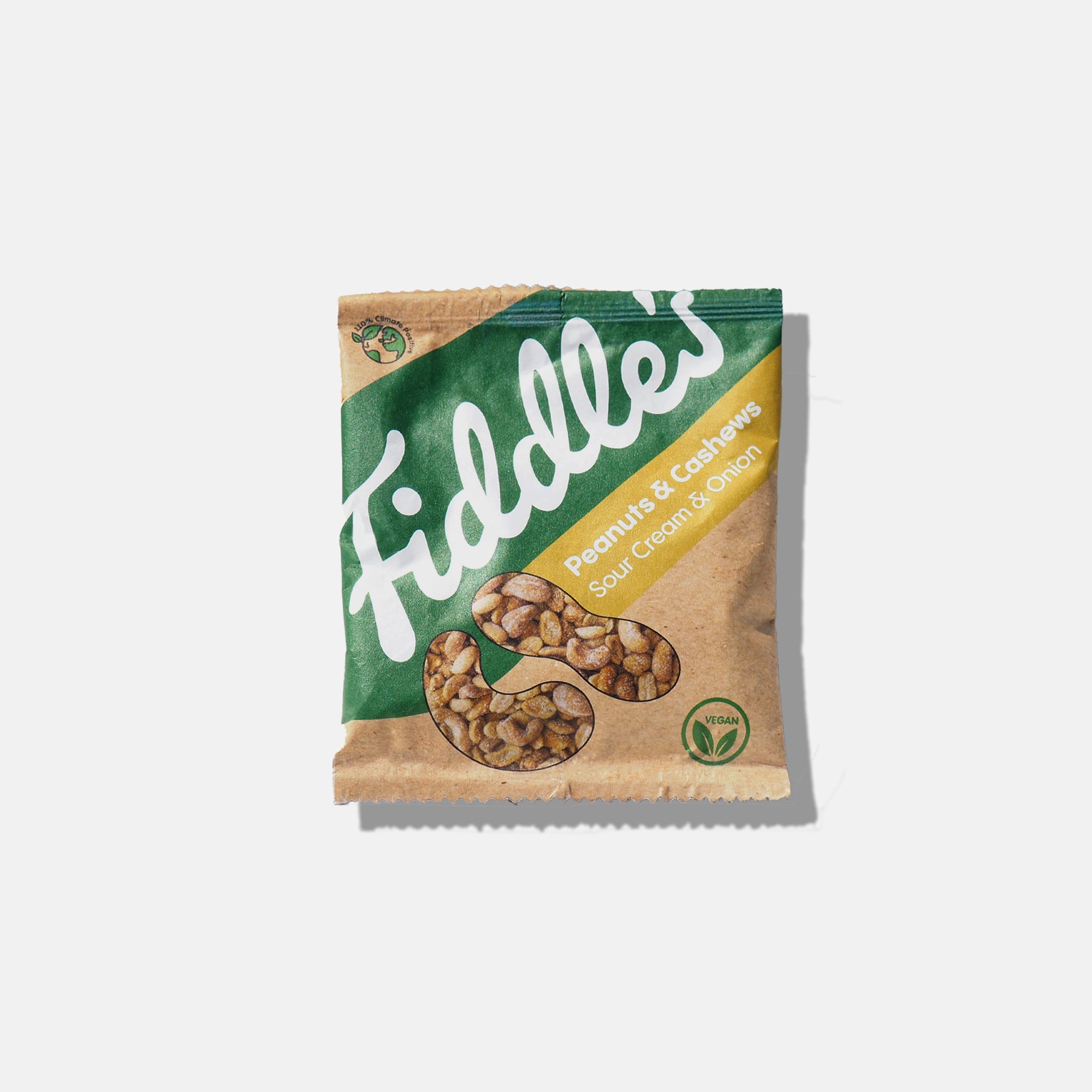 Peanuts & Cashews - Sour Cream & Onion 16 GR. - Fiddle's Snacks