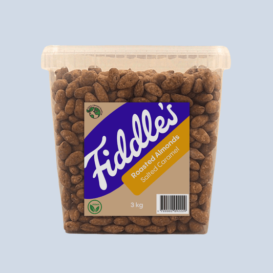 Roasted Almonds - Salted Caramel 3 kg - Fiddle's Snacks