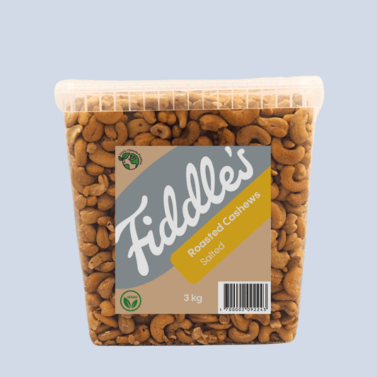 Cashews - Salted 3 kg - Fiddle's Snacks