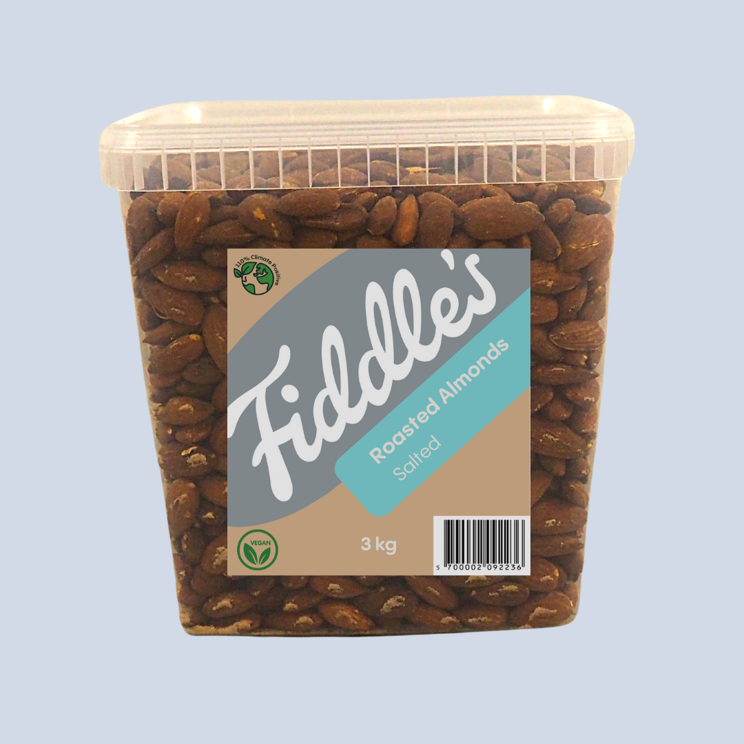Almonds - Salted 3 KG - Fiddle's Snacks